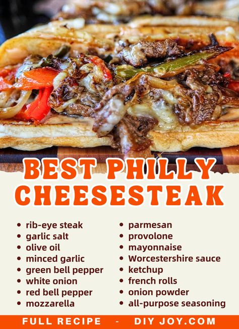 Philly Cheese Steak Panini, Chipotle Philly Cheesesteak, What Meat To Use For Philly Cheese Steak, Philly Cheese With Ground Beef, Philly Steak Sandwiches Recipe, Slow Cooker Philly Cheesesteak Recipes, Cheesesteak Sandwiches Philly, The Best Philly Cheese Steak Recipe, No Bread Philly Cheese Steak