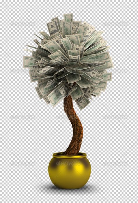 Money Tree  #GraphicRiver         Money tree in a golden pot. 3d image. Transparent high resolution PSD with shadows. Alpha… Tree Photoshop, Double Image, Wordpress Ecommerce, Money Plant, Object Drawing, 3d Image, Money Tree, Money Trees, 3d Object