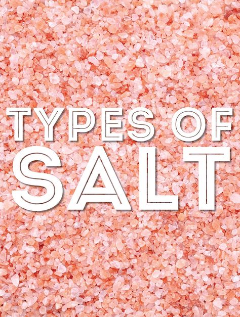 From table salt to flaky sea salt and pink salt to truffle salt, we're covering 19 types of salt and how to use them in this comprehensive guide! Types Of Salt, Sea Salt Recipes, Salt Making, Salt Brine, Flakey Salt, Iodized Salt, Finishing Salt, Pickling Salt, Truffle Salt