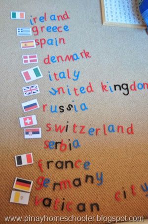 Montessori Europe Activities, Montessori Letters, Montessori Geography, Geography Activities, Montessori Elementary, Montessori Lessons, Montessori Art, Homeschool Geography, Montessori Homeschool