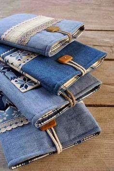 Återvinna Jeans, Diy Old Jeans, Jean Diy, Tas Denim, Denim Crafts Diy, Diy Jeans, Blue Jeans Crafts, Cribbage Board, Sew Ins