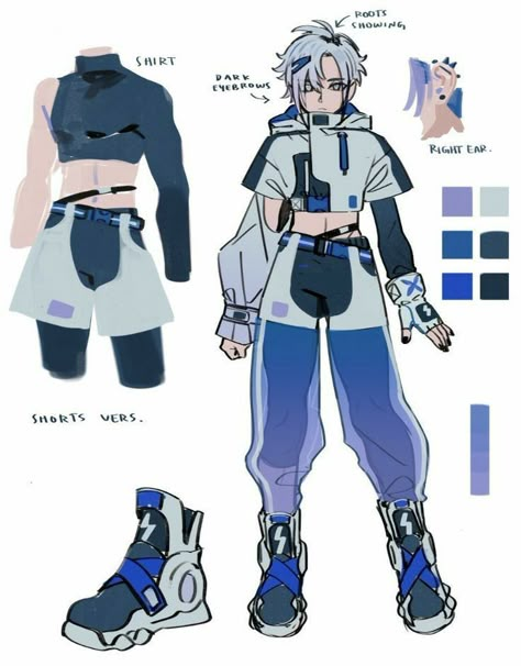 Futuristic Fashion Character Design, Cyberpunk Fashion Concept Art, Cyberpunk Outfit Concept Art, Cool Fantasy Outfits Male, Cybercore Outfit Male, Outfit Ideas Art Male, Cybercore Character Design, Cybercore Men, Enderman Outfit