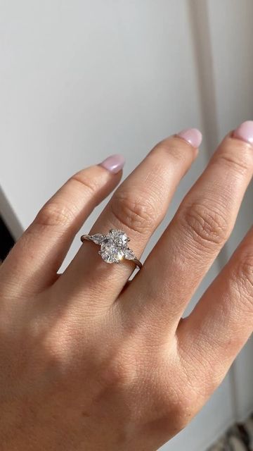 2023 Manifestation, Engagement Design, Synthetic Diamond, Pear Ring, Pave Band, Dream Engagement, Dream Engagement Rings, Pear, In Love