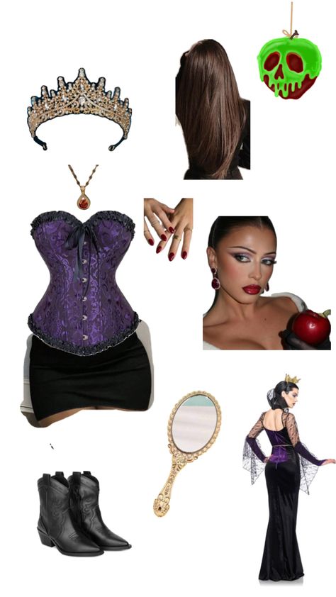 Evil Queen Halloween Costume, Evil Queen Costume, Pretty Halloween Costumes, Queen Outfit, Evil Queen, Halloween Night, Halloween Costume, Halloween Costumes, Queen