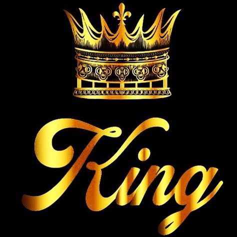 King Name Wallpaper, King Name Png, King Crown Wallpaper Iphone, Black And Gold King Crown, King Crown Drawing, Joseph King Of Dreams, King Crown Black Background, King And Queen Pictures, King Pic