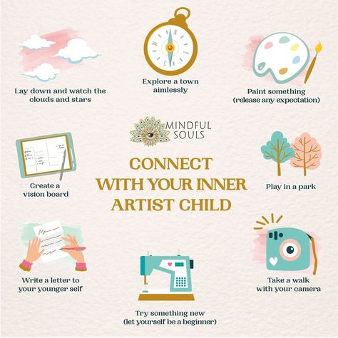 Inner Child Activities For Adults, Inner Child Healing Activities, How To Heal Your Inner Child, Inner Child Activities, Inner Child Aesthetic, Inner Child Healing Art, Inner Child Tattoo, Inner Child Art, Balance Spirituality