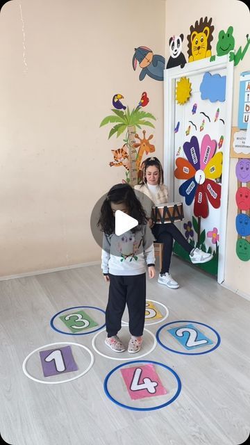 Ya-Pa Anaokulu Osmancık on Instagram Fun Numeracy Activities Preschool, Fun Number Games Preschool, Number Game Kindergarten, Numbers Fun Activities For Preschool, Number Projects For Preschoolers, Number Preschool Crafts, Maths Games For Preschoolers, Numbers Preschool Craft, Letters And Numbers Preschool Activities