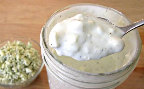 Blue Cheese Dressing Recipe, Bleu Cheese Dressing, Blue Cheese Dressing, Bleu Cheese, Texas Roadhouse, Gluten Intolerance, Gourmet Kitchen, Cheese Lover, Gourmet Kitchens