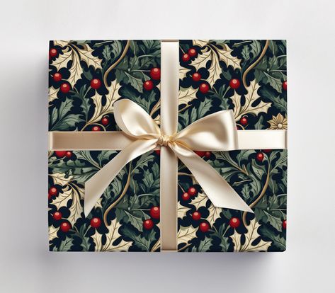 Luxury christmas wrapping paper