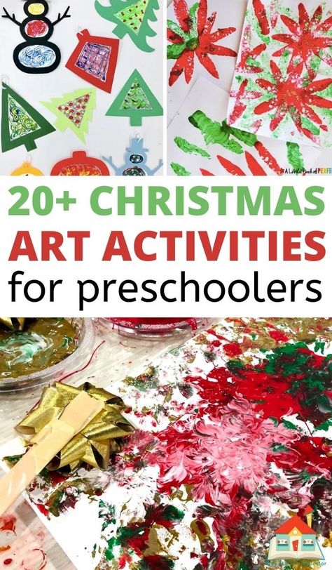 Gorgeous Christmas art projects that your kids will love to make! Perfect for toddlers, preschoolers, and kindergarten kids, these Christmas art projects are perfect to give as kid-made Christmas gifts. Homemade Gifts For Parents, Toddler Christmas Painting, Toddler Christmas Art, Christmas Art Activities, Christmas Art Projects For Kids, Art Activities For Preschoolers, Preschool Christmas Party, Classroom Christmas Crafts, Kindergarten Christmas Crafts