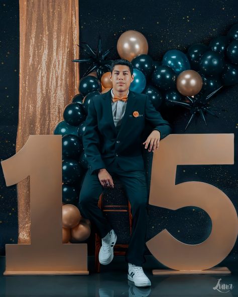 Quincenero For Boy, Boys Quinceanera Ideas, Boy Quinceanera Ideas, Boys 15 Birthday Party Ideas, Sweet 16 For Boys, 15th Birthday Party Ideas, Sweet 16 Photos, Boy Photo Shoot, 15th Birthday