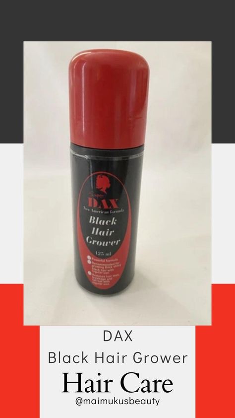 Dax Hair Grower ❤️ ✅ Formulated to make hair thicker, blacker and shinier. ✅ Reduces Hair breakage. ✅ Reformulated thinning and hair loss. ✅ Safe to use everyday Get yours now at maimukusbeauty.com 🛍🛒 #explorepage #beauty #cornrows #haircare #makeup #healthyhair #natural #hairstyles #naturalhairjourney #model #boxbraidsbrasil #blackpower #a #dreads #s #style #naturalhairdaily #blackisbeautiful #fashion #photography #beautiful #crespo #melaninpoppin #curlyhairstyles #cabelo #explore #cachead Hair Grower, Make Hair Thicker, Make Hair, Melanin Poppin, Natural Hair Journey, Hair Breakage, Photography Beautiful, Natural Hairstyles, Black Power