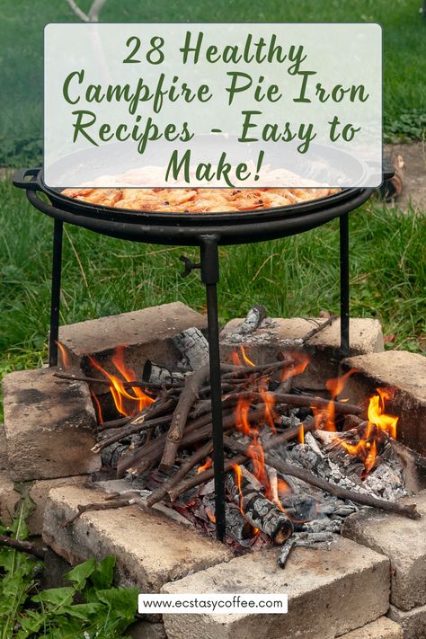 Try these 28 campfire pie iron recipes for a delicious and healthy camping snack. Perfect for kids and adults alike, these recipes are super easy to make! From sweet to savory, there is something everyone will love. Try them today! Pie Iron Recipes Campfire, Healthy Camping Snacks, Campfire Pies, Easy Diner, Pie Iron Recipes, Pie Iron, Easy Vegetable Recipes, Camping Snacks, Nutribullet Recipes