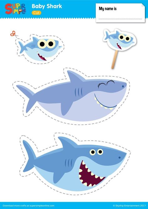 Un proyecto para una escuela, un cómic sobre la Independencia de nuestro país :D Baby Shark Activities, Baby Shark Art, Shark Craft, Shark Themed Birthday Party, Super Simple Songs, Shark Birthday Party, Shark Themed, Shark Party, Shark Birthday