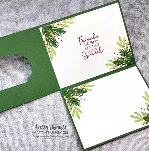 Folded Christmas Cards, Folding Cards, Fancy Fold Card Tutorials, Homemade Christmas Cards, Stampin Up Christmas Cards, Card Techniques, Fold Cards, Stampin Up Christmas, Diy Christmas Cards