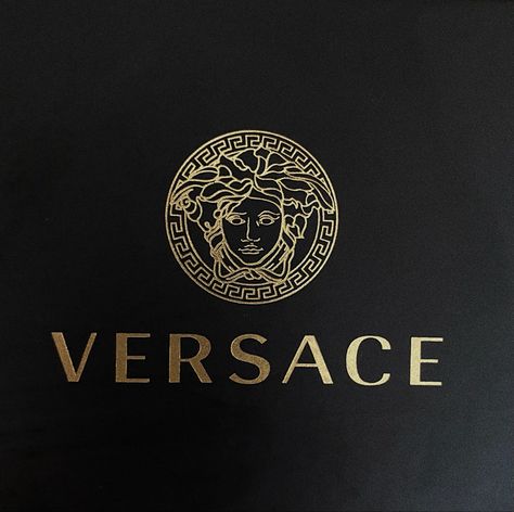 Versace Aesthetic Logo, Versace Wallpaper Iphone, Versace Aesthetic, Versace Wallpaper, Brand Aesthetic, Salon Signs, Versace Logo, Versace Brand, Donatella Versace