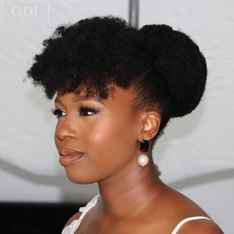 A Striking Bridal Natural Hair Updo | Her Given Hair | Tuke's Quest 4c Formal Natural Hairstyles, Packing Gel Hairstyle For Natural Hair, C4 Hair, Natural Hair Updo Wedding, Natural Hair Wedding, African Natural Hairstyles, Natural Wedding Hairstyles, Protective Hair, Natural Hair Bride