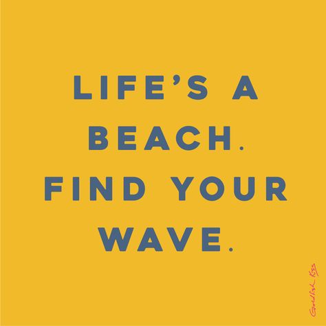 Just what the world needs…another life’s a beach saying. But really, life’s a beach, and you need to find your way…I mean wave. Guatemala Beaches, Smile Word, Quotes About Photography, Beach Quotes, Summer Quotes, Super Quotes, Trendy Quotes, New Quotes, 로고 디자인