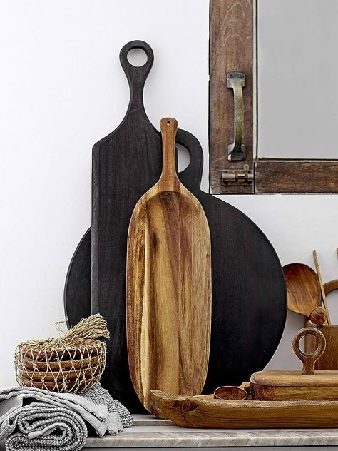 @MadisonHausinger (Madison Hausinger) - Amazon Kitchen Finds - Benable Greige Design, Kitchen Countertop Decor, Countertop Decor, Wood Serving Board, Antique Farmhouse, Wood Rounds, Farmhouse Wall Decor, Wood Tray, Kitchen Countertop