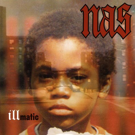 Nas-Illmatic (1994) Nas Albums, Nas Illmatic, Greatest Album Covers, Rap Album Covers, Arte Hip Hop, A Tribe Called Quest, Best Hip Hop, Jefferson Airplane, Rap Albums