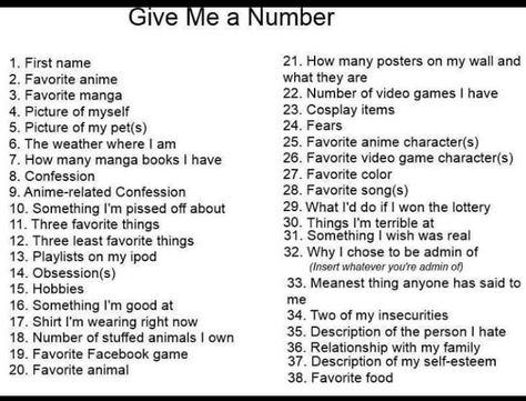 "Give Me A Number" Game Number Game For Friends, Give Me A Number Questions, Pick A Number Game Questions Pick A Number Game Questions Instagram, Give Me A Number Questions Instagram, Number Game Questions, Choose One Number Game, Pick A Number Game Questions, Pick A Number And Ill Answer Honestly, Chose A Number Game Question