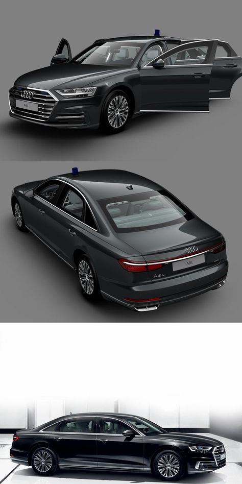 Meet The Audi A8 L Security: The Ultimate Armored Luxury Sedan. Not much is going to stop this stealthy armored limo. Sedan Cars Luxury, Best Sedan Cars, Security Aesthetic, Car Tattoo Design, Audi A8 L, Audi Sedan, Most Luxurious Car, Cars Tattoo, Tattoo Car