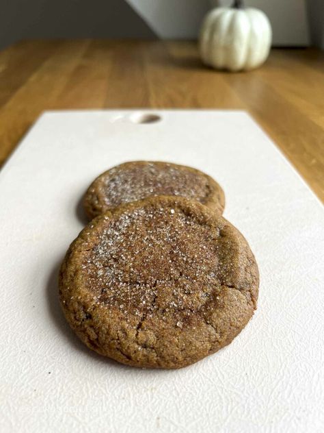 Sourdough Jesha, Cookies Sourdough, Pumpkin Snickerdoodle Cookie Recipe, Sourdough Cookies, Pumpkin Snickerdoodle Cookies, Sourdough Pumpkin, Pumpkin Snickerdoodles, Ice Cream Sandwiches Recipe, Snickerdoodle Cookies