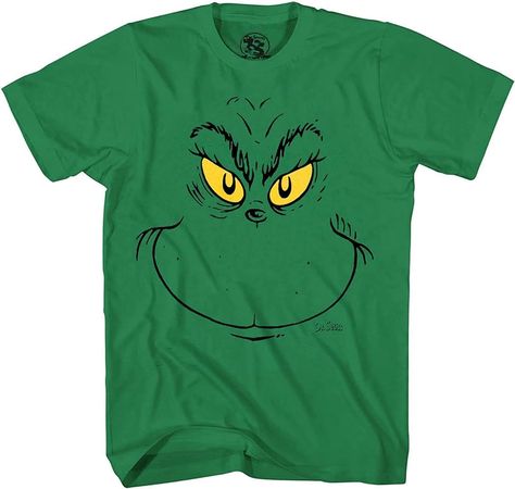 PRICES MAY VARY. Color: Kelly Green Sizing: This shirt is listed in men's sizes but can be worn by women looking for a more relaxed fit. Show your Grinchmas spirit by wearing this classic shirt to all your Holiday parties and gatherings! Officially licensed apparel and high-quality prints make it the perfect gift for any fan. Whether it be for and achievement, Halloween, Christmas or a birthday. You're a mean one, Mr.Grinch... you really are a heel! But you can't deny there's something lovable a Grinch Cricut, Universal Studios Orlando Trip, Fun Christmas Shirts, Grinch Stuff, Grinch T Shirt, Mr Grinch, Grinch Shirts, Funny Holiday Shirts, Cute Christmas Outfits