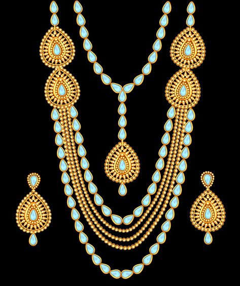 Tropical Prints Pattern, Necklace Drawing, Bridal Diamond Necklace, Neck Pieces Jewelry, Fashion Illustrations Techniques, Art Jewelry Design, Jewellery Design Sketches, Antique Jewellery Designs, Jewelry Illustration