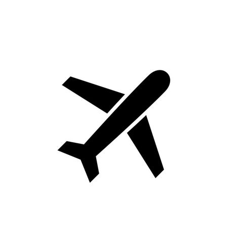 Travelling Symbol, Airplane Logo, Airplane Graphic, Plane Vector, Graphic Pictures, Plane Logo, Plane Icon, Airplane Icon, Airplane Vector