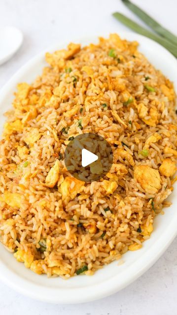 Egg Fried Rice 📝Recipe link in profile or google ‘christieathome egg fried rice’  Delicious, simple fried rice seasoned with soy s... | Instagram Simple Fried Rice, Egg Fried Rice Recipe, Cantonese Food, Asian Rice, Egg Fried Rice, More Protein, Asian Foods, Fried Rice Recipe, Chinese Cooking