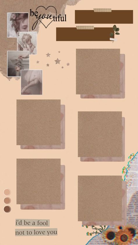 Collage Template Aesthetic, Aesthetic Schedule, Baby Pink Wallpaper Iphone, Iphone Wallpaper Planets, Wallpaper Template, Scrapbook Patterns, Template Aesthetic, Phone Template, Design Collage