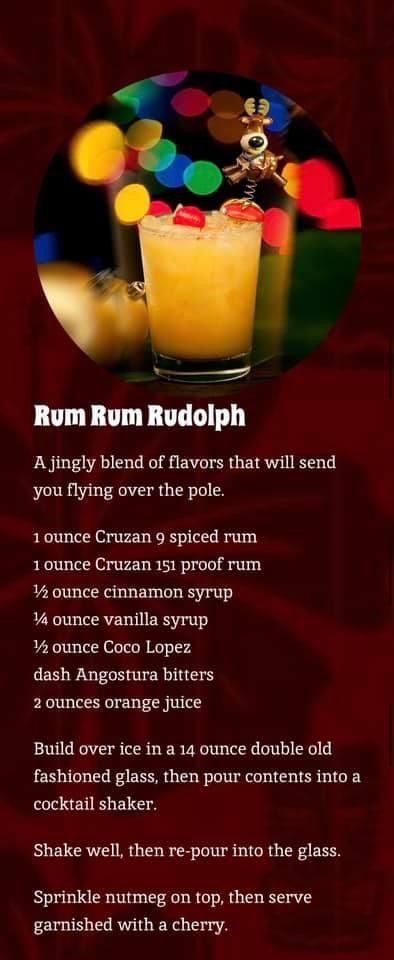 Tiki Recipes, Coco Lopez, Cinnamon Syrup, Rum Drinks, Vanilla Syrup, Angostura Bitters, Spiced Rum, Orange Juice, Rum