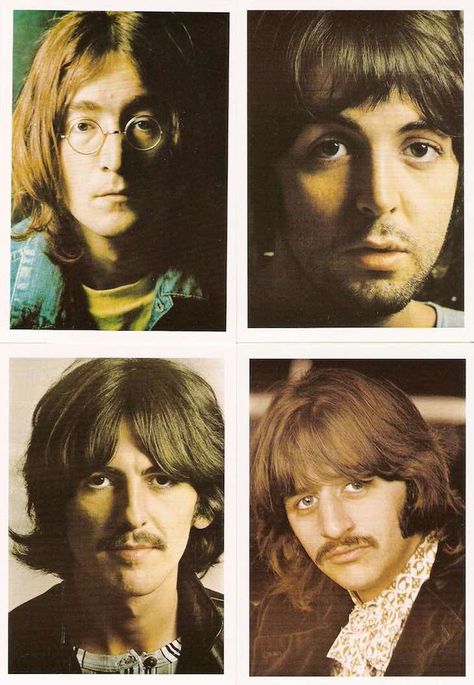 uDiscover looks back at the fascinating history of the simple but iconic design of what we all know as the White Album by The Beatles. 70 Aesthetic, The Beatles 1, Beatles Poster, John Lennon Paul Mccartney, The White Album, Beatles Photos, Beatles Pictures, Real Music, Linda Mccartney