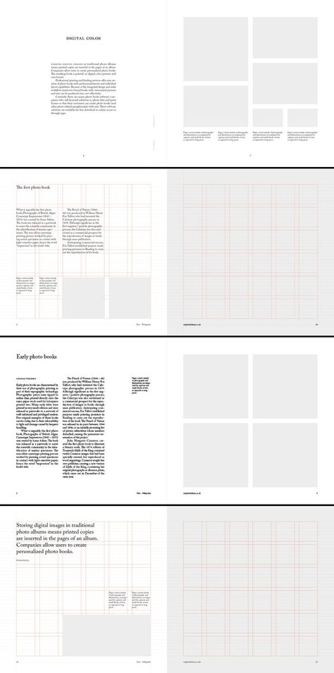 Square Photobook Grid System for InDesign | Serif Square Book Layout Design Inspiration, Indesign Booklet Layout, Modular Grid Design Layout, Square Booklet Design Layout, Editorial Design Layout Grid, The Design Of Everyday Things, Portfolio Grid Layout, Square Page Layout Design, Square Space Portfolio Design