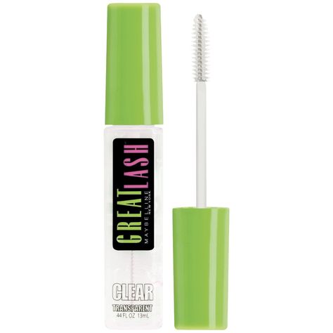 Best Clear Eyebrow Gel: Maybelline Great Lash Clear Mascara Great Lash Clear Mascara, Maybelline Great Lash Mascara, Great Lash Mascara, Maybelline Great Lash, Clear Eyebrow Gel, Lash Tricks, Clear Mascara, Maybelline Mascara, Applying False Eyelashes