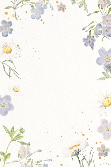 Download premium vector of Blank floral frame design vector by nunny about beautiful, blank, blank space, bloom and blooming 1208817 Floral Poster Backgrounds, Background Images Floral, Floral Border Design Frames, Frame Flower Design, Frame Design Background, Flower Frame Background, Flower Frame Design, Flower Border Design, Aesthetic Frames