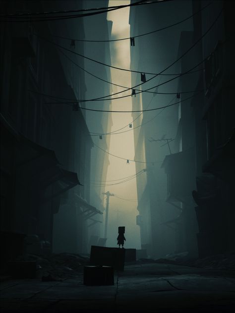 Good Horror Games, Nightmares Art, Little Nightmares Fanart, Little Nightmares, Scary Games, Game Background, Amazing Drawings, Beautiful Dark Art, Cool Wallpapers Art