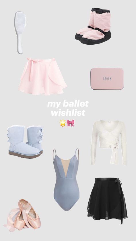 my ballet wishlist 🌟🎀 Ballet