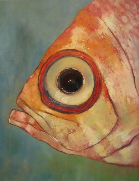 OJO DE PEZ Fish Face Drawing, A Level Art Themes, Gold Fish Painting, Goldfish Art, Koi Art, Zen Doodle Art, Fish Illustration, Fish Sculpture, Arte Cyberpunk