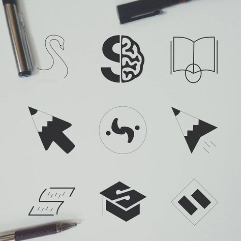 who's your pick? Online Learning Logo, E-learning Logo, Online Education Logo, Online Schooling, Typo Logo Design, Education Logo Design, Academy Logo, Of Logo Design, Learning Logo