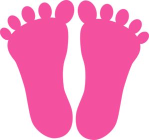 Pink Footprints Clip Art Pink Footprints, Related Images, Public Domain, Online Art, Royalty, Royalty Free, Dots, Clip Art, Pink