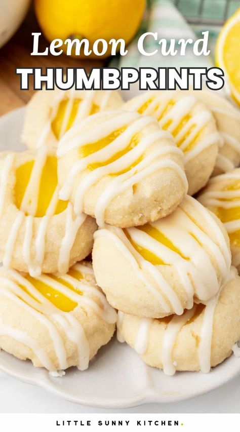 Lemon Curd Easter Egg Cookies, Pioneer Woman Lemon Cookies, Lemoncello Recipes Cookies, Rosemary Lemon Shortbread Cookies, Lemon Snickerdoodle Cookies, Lemon Cutout Cookies, Easter Thumbprint Cookies, Lemon Shortbread Cookie Recipe, Lemon Cookies With Glaze