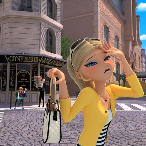 Mlb Ladynoir, Miraculous Instagram, Chloe Miraculous, Princesas Disney Anime, Chloe Bourgeois, Ladybug And Cat Noir, Miraculous Ladybug Memes, Miraculous Ladybug Wallpaper, Marinette And Adrien