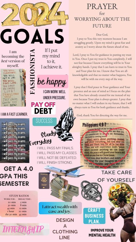 2024 Vision Board Vision Board Ideas For Christians, New Year Prayer Board, Vision Prayer Board Inspiration, 2024 Goals Vision Board Ideas, Diy Vision Board Inspiration, Scripture Vision Board, Prayer Vision Board Party Ideas, 2024 Vision Board Diy, Manifestation Scriptures