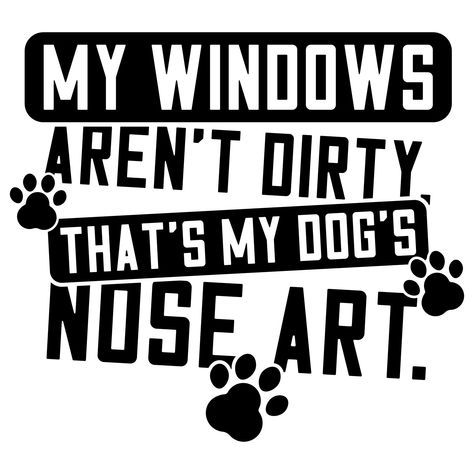 Dogs Nose, Car Sticker Ideas, Dog Bumper Stickers, Funny Car Decals, Funny Vinyl Decals, Dog Business, Custom Printed Mugs, Dog Nose, Funny Decals