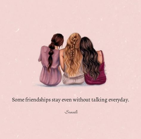 Three Best Friends Quotes, Send To Your Crush, Best Friends Art, Happy Friendship Day Quotes, Best Friend Quotes Meaningful, Tiny Quotes, Happy Birthday Best Friend Quotes, Three Best Friends, Bestest Friend Quotes