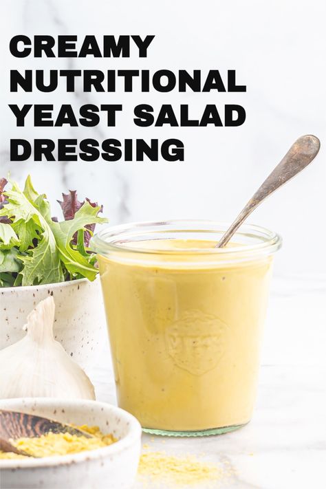 Keto Salad Recipes, Vegan Salad Dressing Recipes, Oil Free Salad Dressing, Keto Salad Dressing, Nutritional Yeast Recipes, Salad Dressing Recipes Healthy, Vegan Salad Dressing, Keto Salad, Vegan Dressing