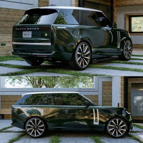 2022 Range Rover, Cars Tattoo, Dream Cars Range Rovers, Range Rover Car, Luxury Cars Range Rover, Range Rover Supercharged, Range Rover Hse, Car Picture, Wallpaper Luxury