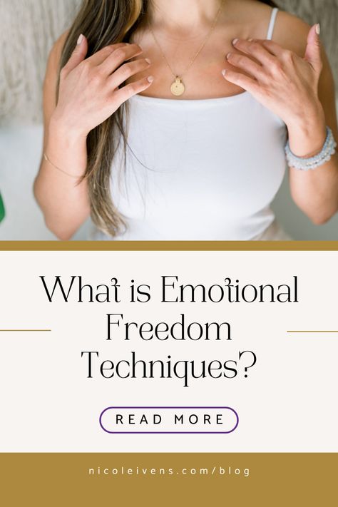 Emotional Freedom is at the tips of your fingers... EFT stands for Emotional Freedom Techniques and is also referred to as Tapping, due to the action of tapping on acupressure points on your upper body. It is best described as a calming technique. Also known as tapping, as the process includes tapping using two fingers on 8 acupressure points on your face and upper body. Energy Psychology, Sacred Woman, Calming Techniques, Emotional Freedom Technique (eft), Emotional Freedom Technique, Talk Therapy, Emotional Freedom, Acupressure Points, Two Fingers